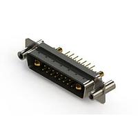 EDAC 627-17W2224-2TC Mixed Contact D-Sub Connectors Vertical Combo Dsub