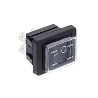 Bulgin C1350ALBBXEL1 High Inrush Switch C1350ALY T.BLACK 1 EN0602A WHITE WITH COVER
