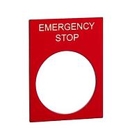 SCHNEIDER ZB2BY2330 Switch Hardware NAMEPLATE (E