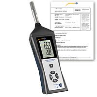 PCE HVAC 3S-ICA Thermo-Hygrometer Psychrometer (-30~100° C; 0~100% RH; ISO Calibration Cert.)