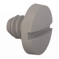 Essentra Components 010440B012 Machine Screw Binder Slotted Screw, #4-40 Thread, 1/8 in Lg