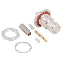 Amphenol RF 031-2245 Connectors TNC Straight Crimp Jack RG-179 Belden 179DT Bulkhead Rear Mount 50 Ohm