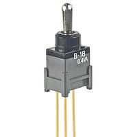NKK Switches B18JW Process Sealed Subminiature Antistatic Toggles (ON)OFF(ON) .248 BAT EXTENDED PC .4VA