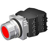 SIEMENS 52PM8A2D Flush PUSHBUTTON,MOM,RED,FLUSH,2POS,4NO-4NC