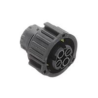 AMP Connectors - TE Connectivity 1-1719434-3 Housings 4 POS DIA 2.5 SOCKET CONNECTOR HSG