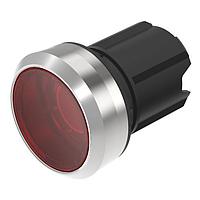 EAO 45-2234.31E0.000 Switch Actuators Illuminated pushbutton actuator red transparent lens level with front ring maintain front metal housing plastic