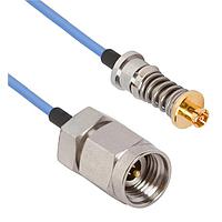 Amphenol SV Microwave FV67.3SMPM-047-MS292-180 RF Cable Assemblies VITA 67.3SMPM to 2.92mm STR M 18"Cable