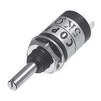 Nidec Components MC1003-000-203 Long Life Potentiometer 1080 degree electrical angle, .19 W, 20 kOhm resistance, sensing three turn conductive plastic, 1% linearity, 10mm diameter, solder lug terminals