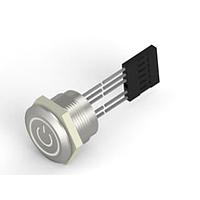 Alcoswitch - TE Connectivity 2342835-6 Pushbutton Switches AVC19L Flat S16 Red RL 500mm/1x6