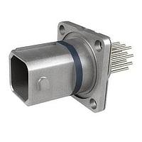 Radiall QFC5RN1N07PYBC Circular MIL Spec Connector QUICKFUSIO RECEPTACLE BOX MOUNT WITH PIN NON-ENVIRONMENTAL 7#20 INSERT WITH GOLD FINISH STRAIGHT PC TAIL CONTACTS