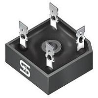 Taiwan Semiconductor GBPC2502 T0G Bridge Rectifiers 25A, 200V, G.P., SQ.BRIDGE RECTIFIER, FASTON