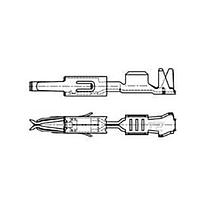 AMP Connectors - TE Connectivity 964274-2 (Cut Strip) Terminals CONT RCPT .05-1.0 Cut Strip of 100