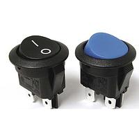 E-Switch RR81231000-117 Rocker Switches 10A 125VAC 4.8mm Tab Off-On 2 Pole