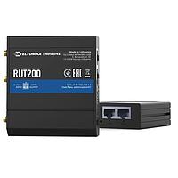 Teltonika RUT200015000 Routers Cellular Router, 4G/3G/2G/LTE CAT4, Single SIM, WiFi 2.4 Ghz, 2 x Ethernet, Digital & Analogue I/O Regions: Europe, Australia, Asia-Pacific, Power supply: Universal Power Supply Unit