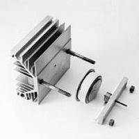 Wakefield Thermal 139-5L Compression Clamp Assembly Compression Mounting Clamp Assemblies for Semis to 88.9mm dia., 117.9 to 127.3mm