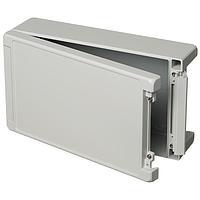 BOPLA 00126335 General Purpose ENCLOSURE, BOCUBE ALU, 299 X 173 X 90MM, LT GRAY, HINGED LID, MEM, ALUMINUM, BA 281709 F-7035