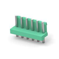 AMP Connectors - TE Connectivity 6-1123723-6 Headers & Wire Housings 3.96 EP HDR ASSY 6P(GREEN)