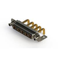 EDAC 630-5W5-250-2TE Mixed Contact D-Sub Connectors Right-angle Power Combo D-Sub Connector