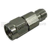 Fairview SA4016-07 7 dB Fixed Attenuator 2.92mm Male To 2.92mm Female Up To 40 GHz Rated To 2 Watts With Passivated Stainless Steel Body