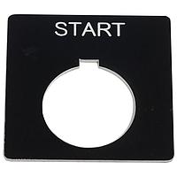 Square D 9001KN101BP Legend PSH BTTN LEGEND PLATE 30MM, Type K