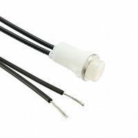 VCC 1050C4 Neon Panel Mount Indicators WHITE DIFFUSED 1/2" MOUNTING HOLE