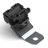HellermannTyton 151-01932 Ratchet Clamp Ratchet P-Clamp, 0.24 - 0.54" Bundle Dia, 30 Long, 0.33" Hole Dia, PA66HIRHSUV/SS304, Black, 200/ctn
