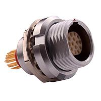 NorComp 821B014-203R001 Connectors 1B 14 POS FML PANEL MOUNT SOLDER CUP