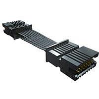 Samtec TFSD-04-28-G-06.00-T-NDX Rectangular Cable Assemblies .050" Tiger Eye Double Row Discrete Wire Cable Assembly, Terminal