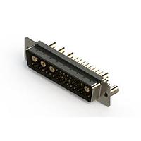 EDAC 627-36W4224-5N3 Mixed Contact D-Sub Connectors Vertical Combo Dsub