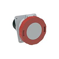 Amphenol Tuchel 2CMA167464R1000 Connectors 3P+N+E Panel Mounted Socket Outlet, Unified Flange, Angled. Replaces Part# 463RAU6W