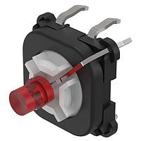 EAO 70-220.2S Panel Mount Indicators / Switch Indicators Switching Element with Illumination Single Chip LED red, 2,0VDC/20mA, 1S Au