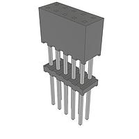 Samtec ESQT-105-02-F-D-500 Socket FleXYZ Flexible-Height Socket Strip, 2.00mm Pitch