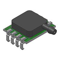 Amphenol All Sensors ELVR-L01D-FNRJ-I-NI5F Board Mount Pressure Sensors Analog and Digital Low Pressure Sensor, 1 inH2O, Single Port, Long Non-Barbed, J-Lead SMT, Industrial, No Coating, I2C and Analog, 5.0V, Fast Mode