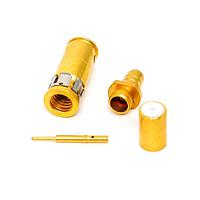 AMP Connectors - TE Connectivity 800-34-3 RF Connectors / Coaxial Connectors COAX SOC ASSY