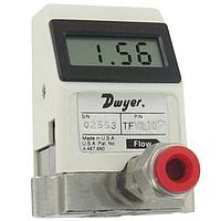 Dwyer TFM-LI09 Liquid Turbine Flow Meter - 0 to 5 Vdc Output, LCD Display, Turbo Wheel (160 GPM)