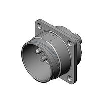 JAE Electronics JL10-2E22-A6PCE Standard Circular Connector 6-Position (4 power, 2 signal), Waterproof Circular Connector