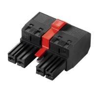 Weidmuller 1060690000 Pluggable Terminal Blocks BVF 7.62HP/05/180MSF4 SN BK BX