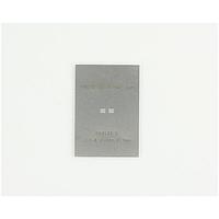 Chip Quik PA0132-S Sockets & Adapters LLP-6 Stainless Steel Stencil