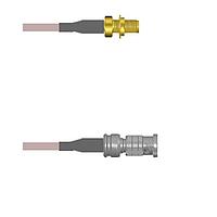 Amphenol Custom Cable Q-2W05H0005010i RF Cable Assemblies SMA-SJB/HDBNC-SP G316 10I