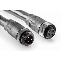 Amphenol SINE Systems P29012-M15 DC Power Cords DBL ENDED CBL DROP 3POLE SINGLEKEY 15M