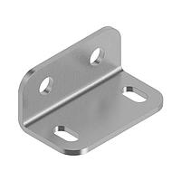 Banner Engineering SMBVS1SC Sensor Hardware Bracket: Short Compact Mounting; 18-gauge stainless steel short compact bracket; Used with VS1 sensors