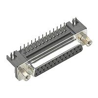 HARTING 09684537611 Receptacle DSUB ML FEM 37P US PL3 WITH GRND CLIP