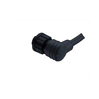 Amphenol LTW BD-03BFMM-LR6A01 Sensor Cables / Actuator Cables Ceres, Standard Size, Plastic, 5A, 03 pins, Female Connector, Male Contact, Right Angle, 2 Points Lock, Overmolded, Length 1000mm, IP66