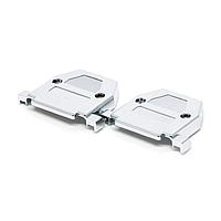 AIM-Cambridge / Cinch Connectivity Solutions 40-9725HS Two Piece Backshell HOOD PLASTIC 25 POS. METALIZED DELUXE