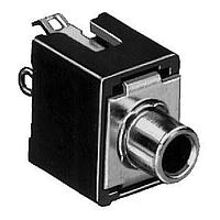 Switchcraft PC142AX Phone Connectors TINI JAX Miniature Phone Jack, enclosed, shunt (closed circuit, snap in mounting