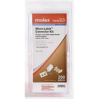 Molex 76650-0113 Connector Kits MICRO-LATCH KIT R/A 2MM