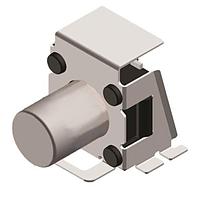 Diptronics TA3-4E3K-V-T/R Tactile Switches Right Angle (SMT ) 6.3*6.18