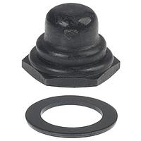 APEM U1602 Boot Matt black hex nut sealing boot for tgl
