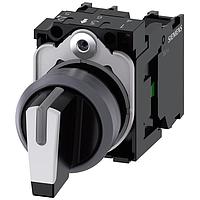 SIEMENS A6X30142540 Multi-Directional Switches SELECTOR SWITCH. I>O<II. BLACK. WHITE