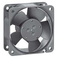 ebm-papst 612NHU-181 Axial Fan DC Tubeaxial Fan, 60x60x25mm, 12VDC, 25.3CFM, 1.8W, 37dBA, 5600RPM, Ball, IP68